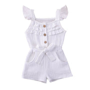 Ruffle Sleeve Romper Jumpsuit 6M-5Y BABY VIBES & CO.