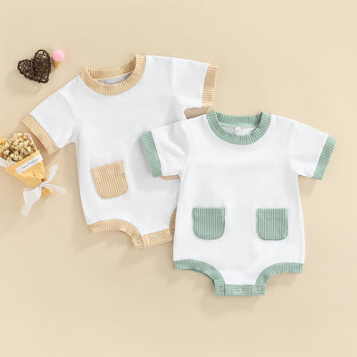 Ribbed Patchwork Jumper 0-12M BABY VIBES & CO.