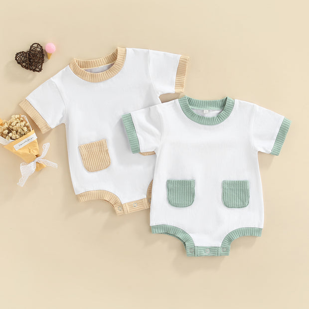 Ribbed Patchwork Jumper 0-12M BABY VIBES & CO.