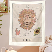 STARS & SUN HIPPIE ZODIAC SIGN TAPESTRY WALL DECOR BABY VIBES & CO.