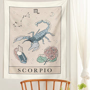 STARS & SUN HIPPIE ZODIAC SIGN TAPESTRY WALL DECOR BABY VIBES & CO.