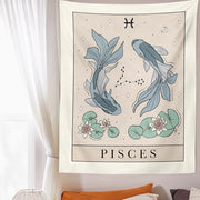STARS & SUN HIPPIE ZODIAC SIGN TAPESTRY WALL DECOR BABY VIBES & CO.