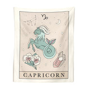 STARS & SUN HIPPIE ZODIAC SIGN TAPESTRY WALL DECOR BABY VIBES & CO.
