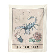 STARS & SUN HIPPIE ZODIAC SIGN TAPESTRY WALL DECOR BABY VIBES & CO.