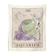 STARS & SUN HIPPIE ZODIAC SIGN TAPESTRY WALL DECOR BABY VIBES & CO.