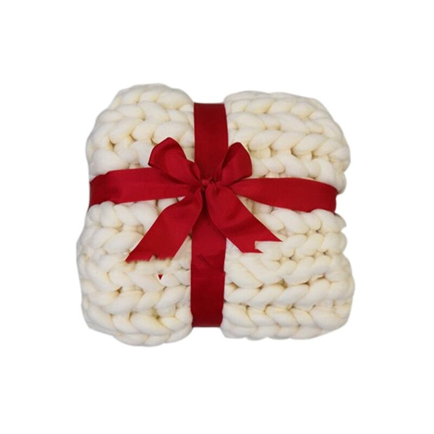 Handmade Braided Knit Blanket BABY VIBES & CO.