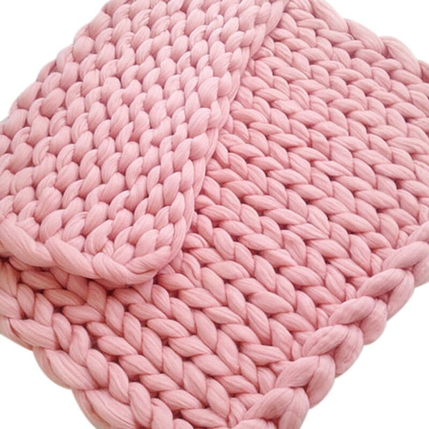 Handmade Braided Knit Blanket BABY VIBES & CO.